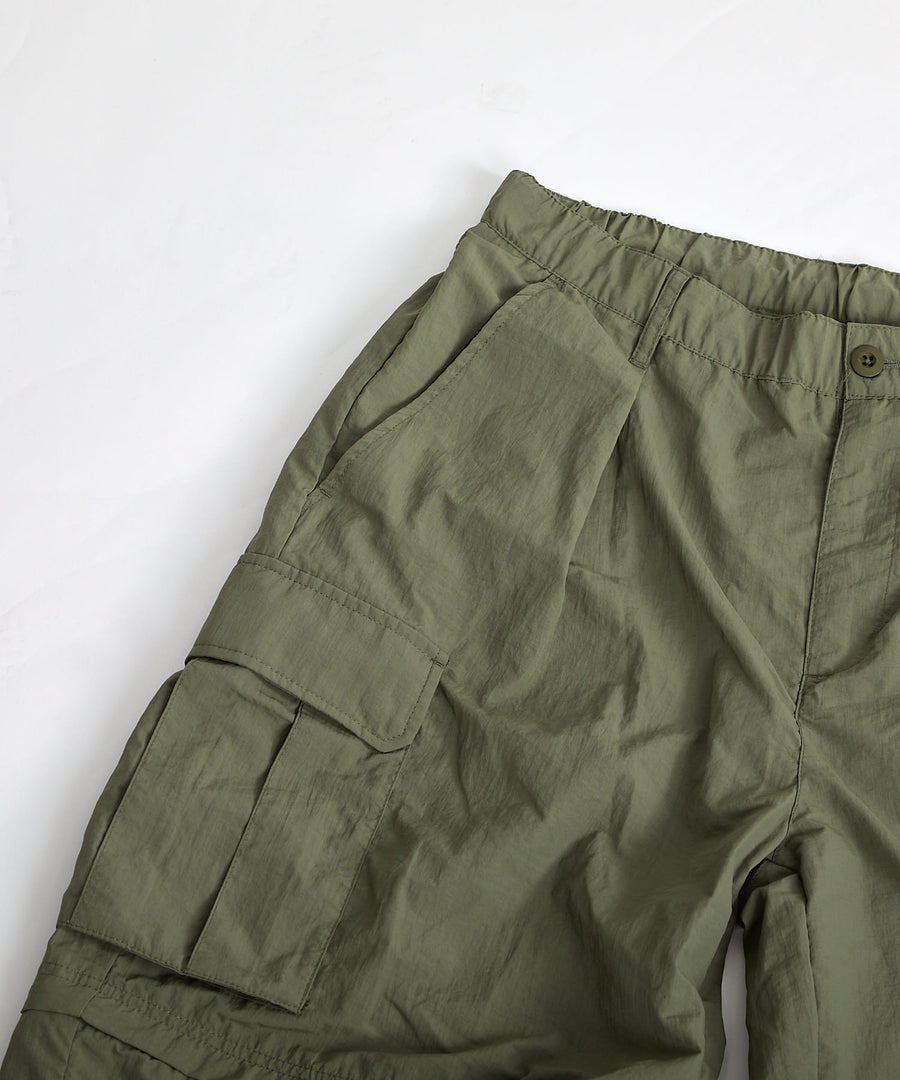 Nylon Washer 2Way Cargo Pants / GRAND YELLS / 408219