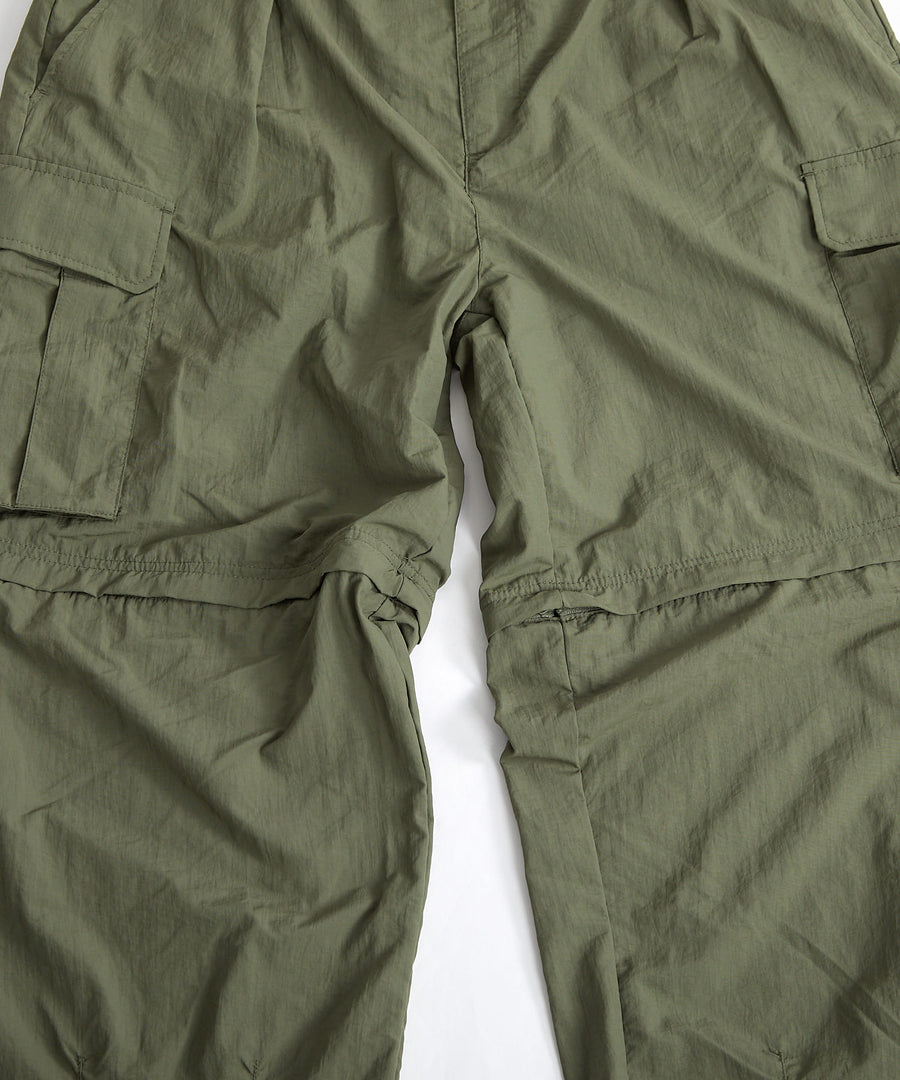 Nylon Washer 2Way Cargo Pants / GRAND YELLS / 408219
