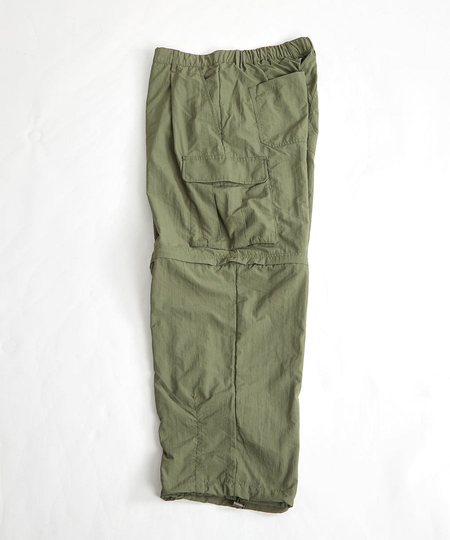 Nylon Washer 2Way Cargo Pants / GRAND YELLS / 408219
