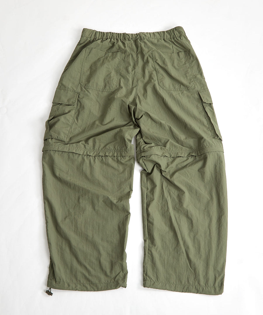 Nylon Washer 2Way Cargo Pants / GRAND YELLS / 408219