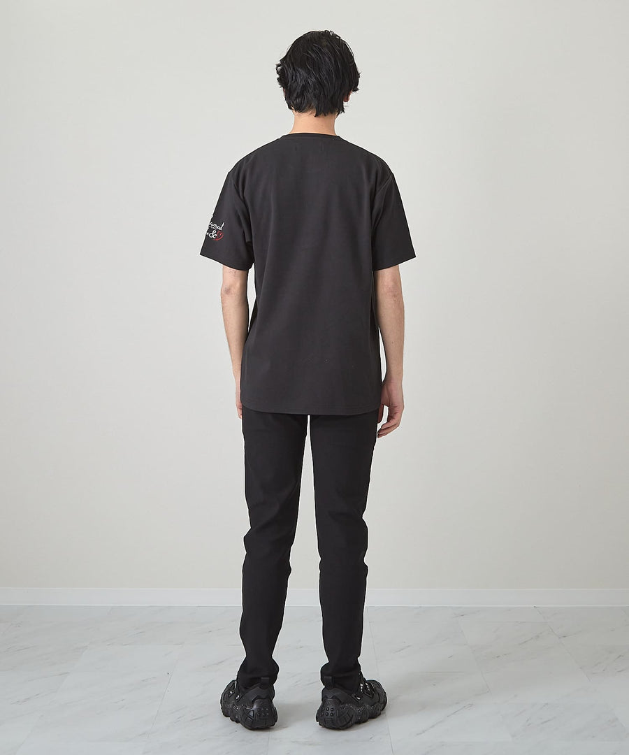 【Hollywood Rich. &】(ハリウッドリッチ) 203302 ロックスターパンキッシュベア半袖Tシャツ