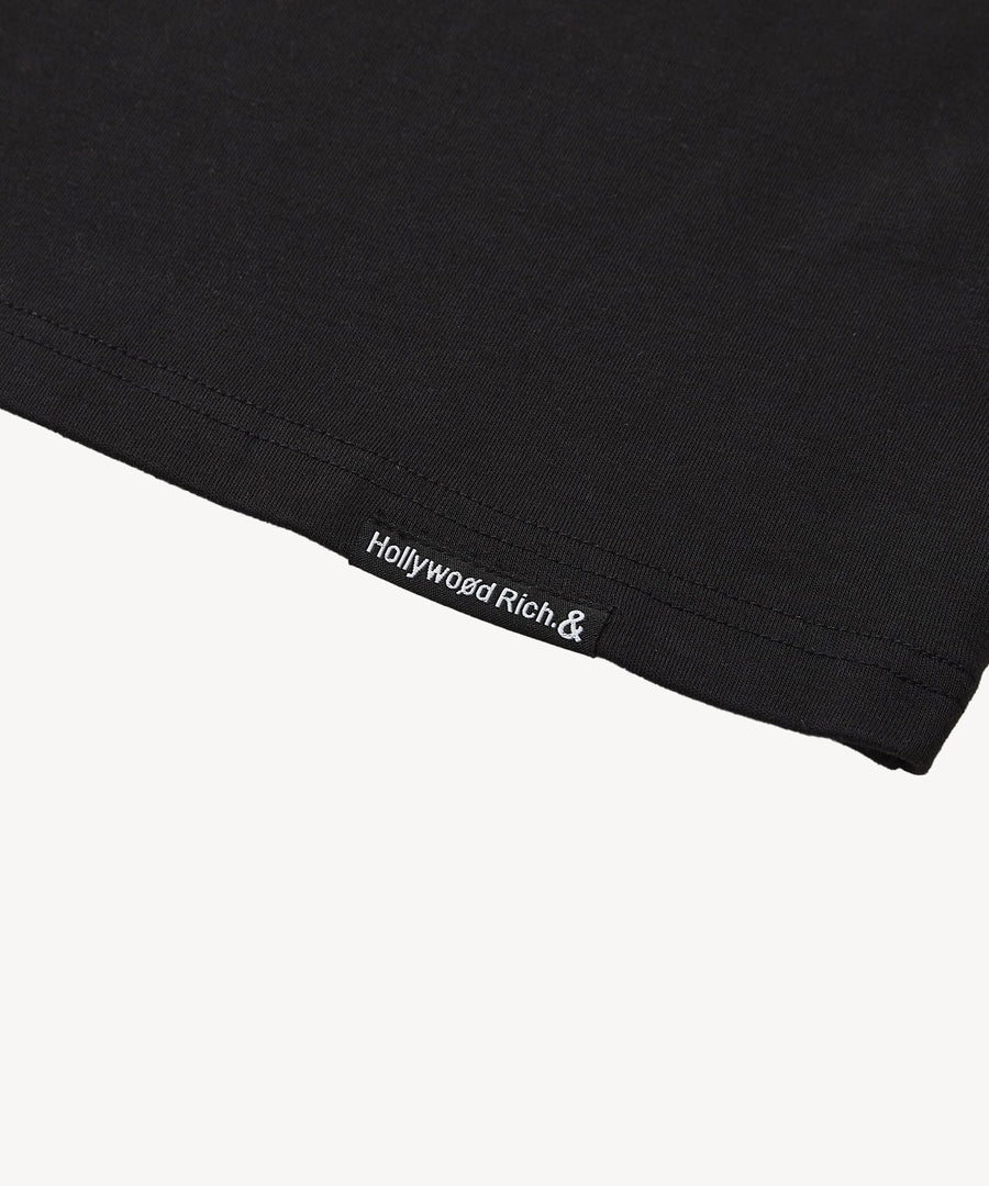 【Hollywood Rich. &】(ハリウッドリッチ) 203302 ロックスターパンキッシュベア半袖Tシャツ