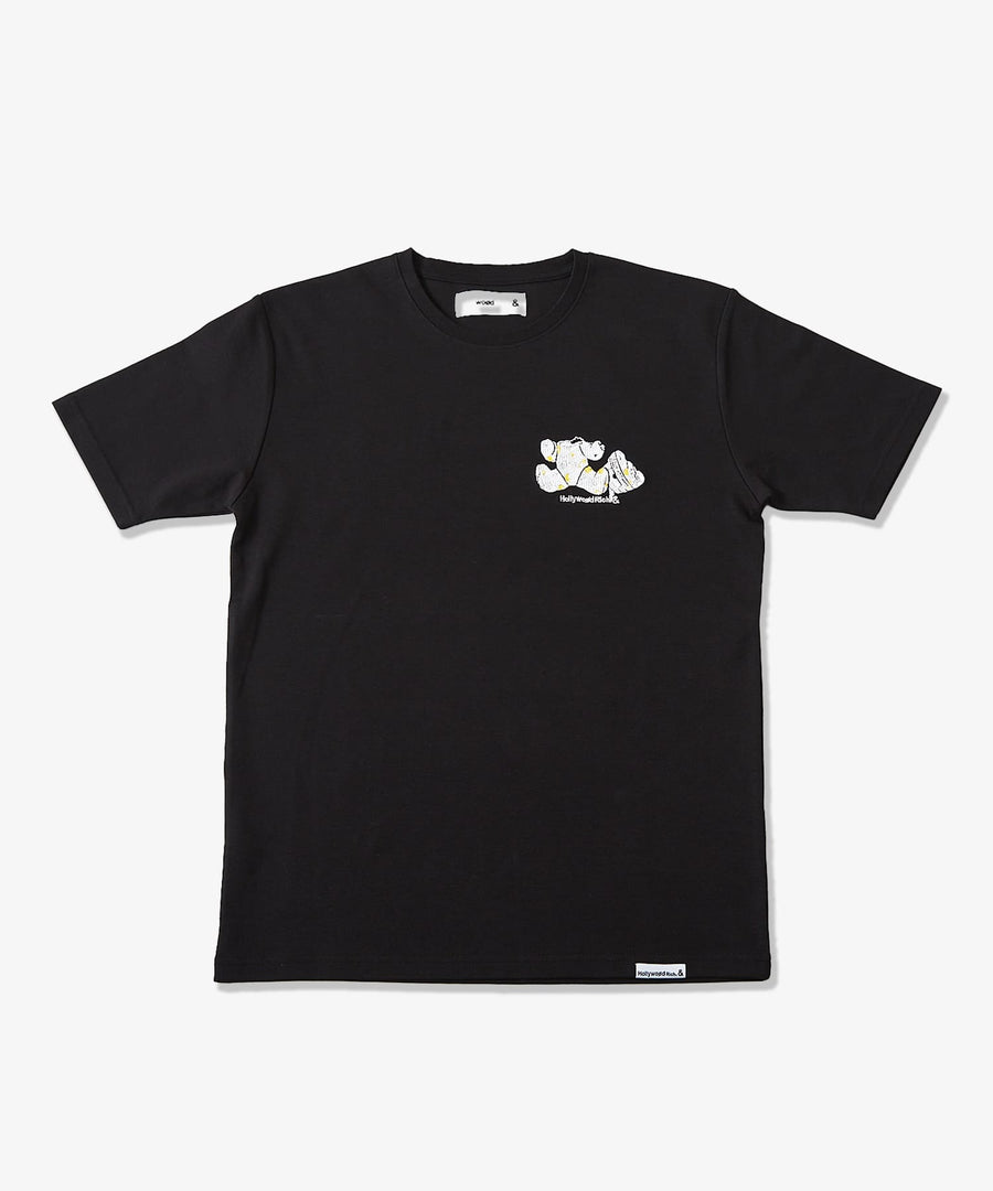 【Hollywood Rich. &】(ハリウッドリッチ) 202306 キル・ザ・ベア刺繍半袖Tシャツ