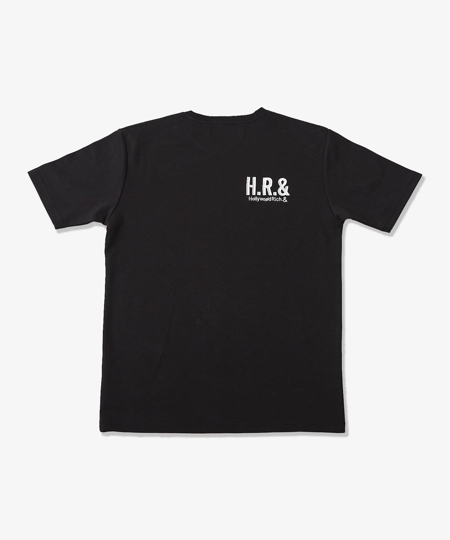 【Hollywood Rich. &】(ハリウッドリッチ) 202306 キル・ザ・ベア刺繍半袖Tシャツ