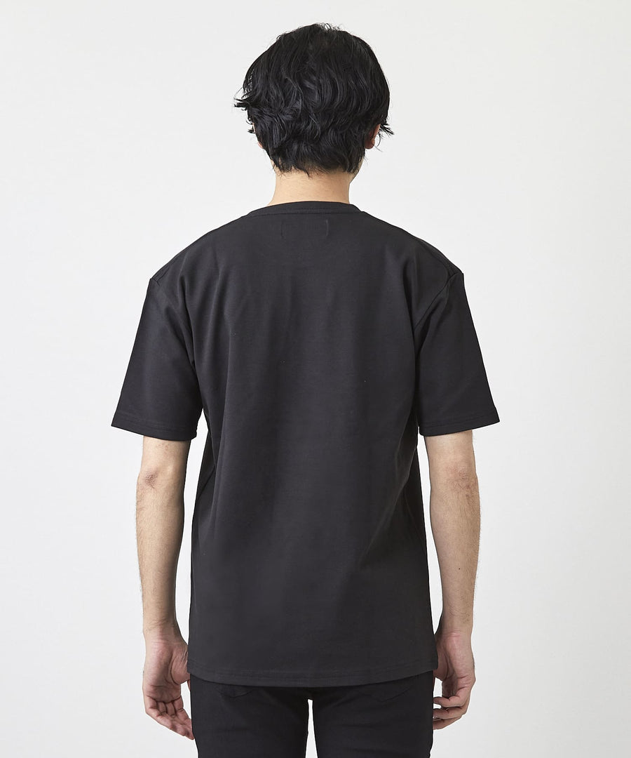 【Hollywood Rich. &】(ハリウッドリッチ) 202305 アップリケベア半袖Tシャツ