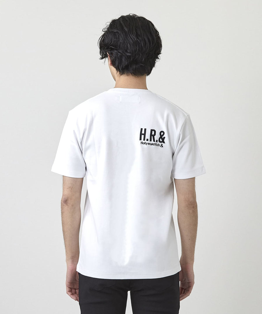【Hollywood Rich. &】(ハリウッドリッチ) 202306 キル・ザ・ベア刺繍半袖Tシャツ