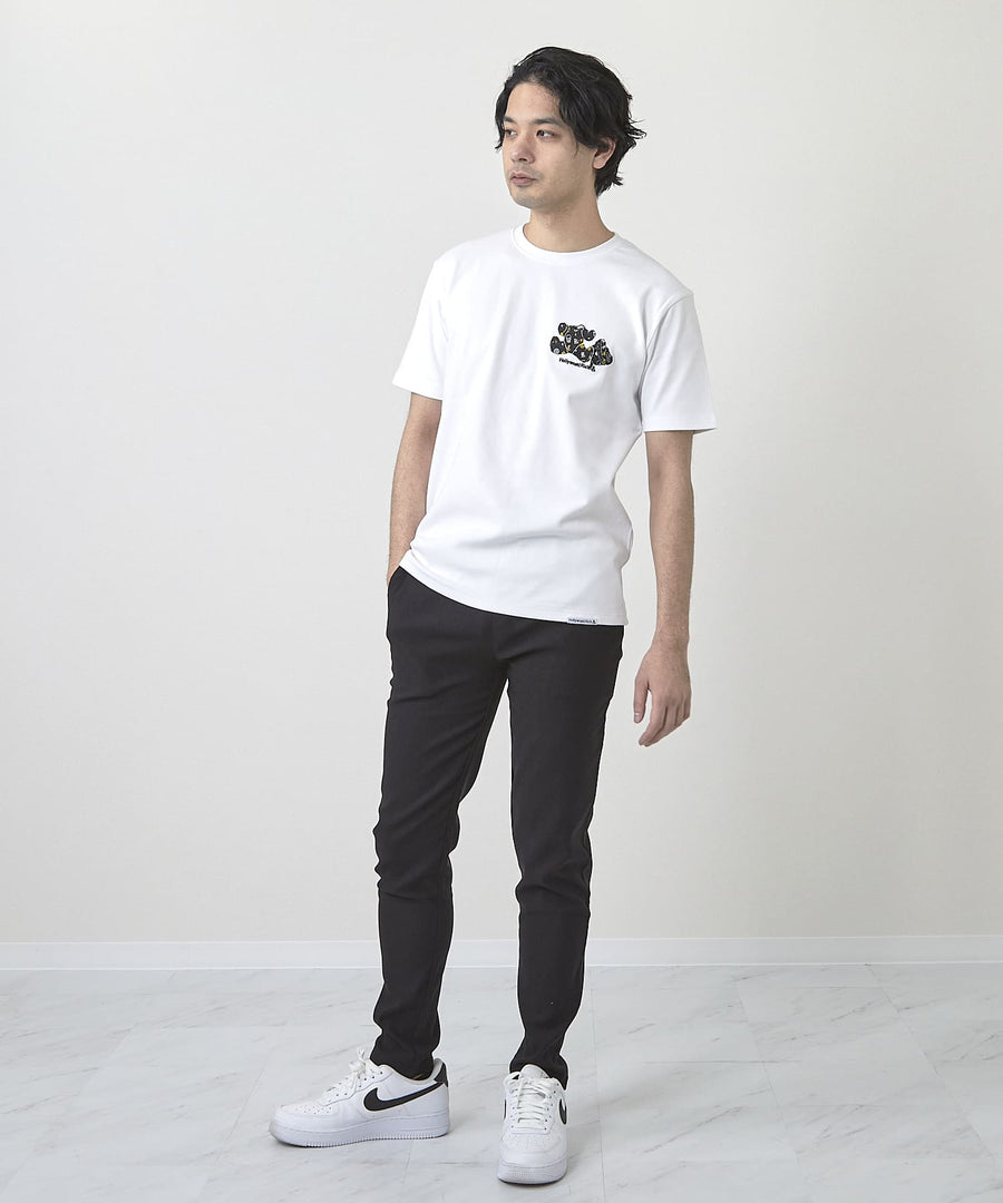 【Hollywood Rich. &】(ハリウッドリッチ) 202306 キル・ザ・ベア刺繍半袖Tシャツ