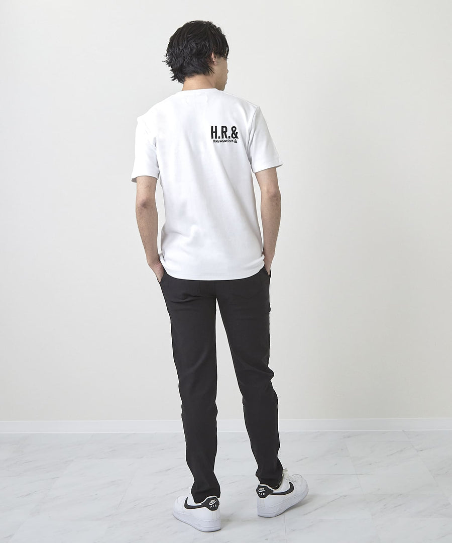 【Hollywood Rich. &】(ハリウッドリッチ) 202306 キル・ザ・ベア刺繍半袖Tシャツ