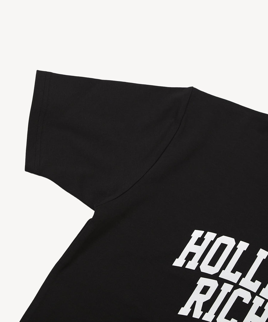 【Hollywood Rich. &】(ハリウッドリッチ) 202305 アップリケベア半袖Tシャツ