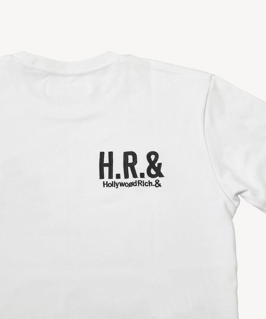 【Hollywood Rich. &】(ハリウッドリッチ) 202306 キル・ザ・ベア刺繍半袖Tシャツ