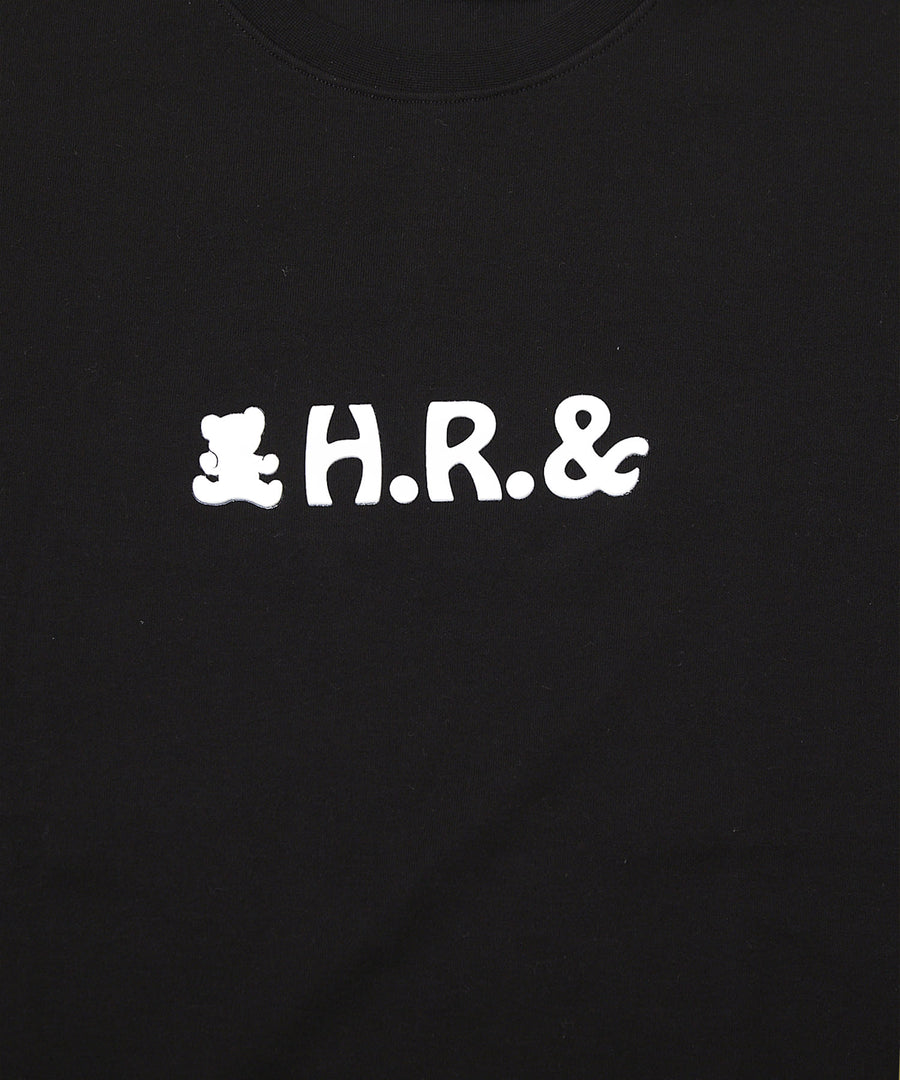 【Hollywood Rich. &】(ハリウッドリッチ) 209323 サークルラバープリント半袖Tシャツ