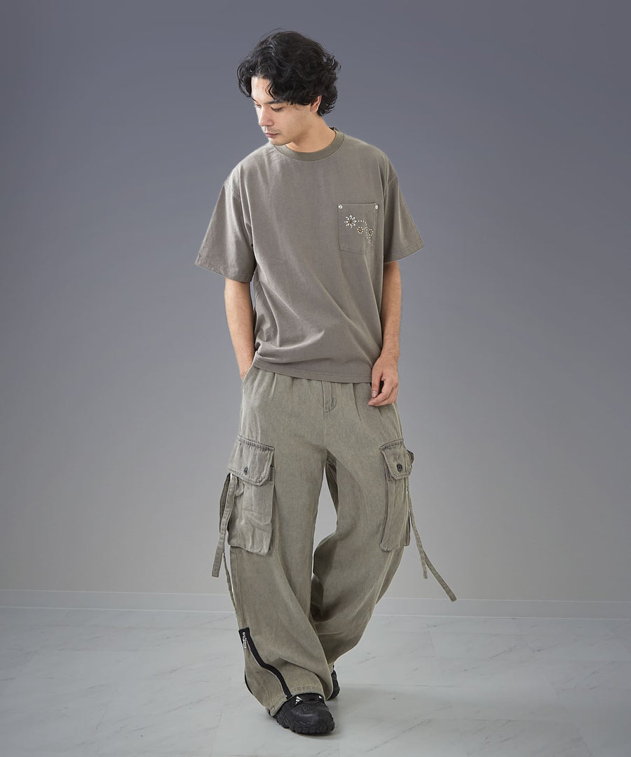 Silent Fade Tee — Studs / GRAND YELLS / 203339