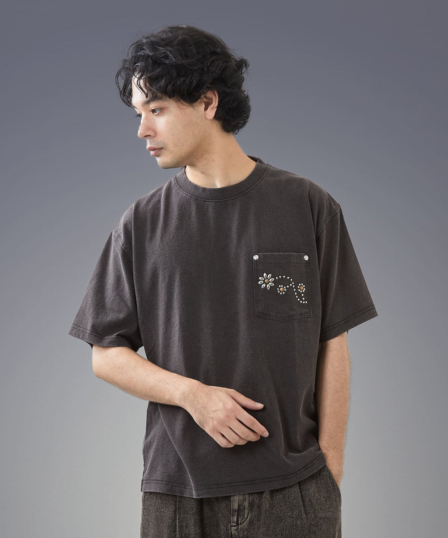 Silent Fade Tee — Studs / GRAND YELLS / 203339