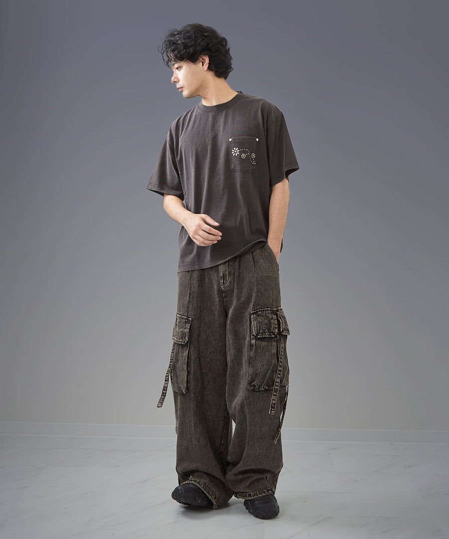 Silent Fade Tee — Studs / GRAND YELLS / 203339