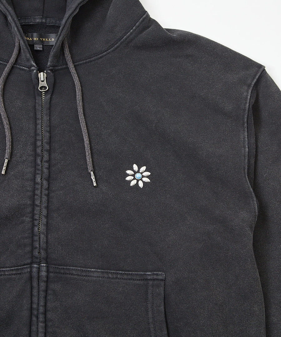 フェード加工アップリケZIPパーカー / GRAND YELLS (グランドエール) 304324