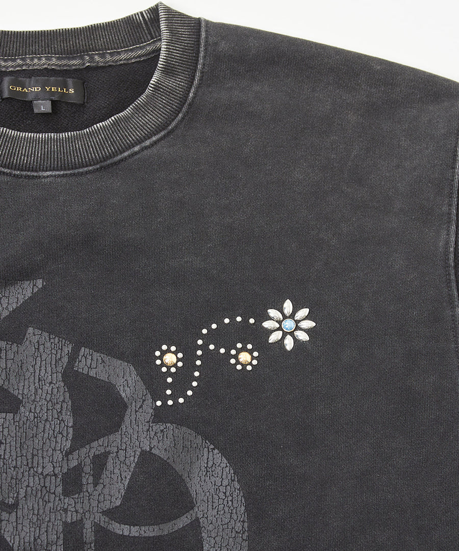フェード加工モノグラムプリントトレーナー / GRAND YELLS (グランドエール) 304321