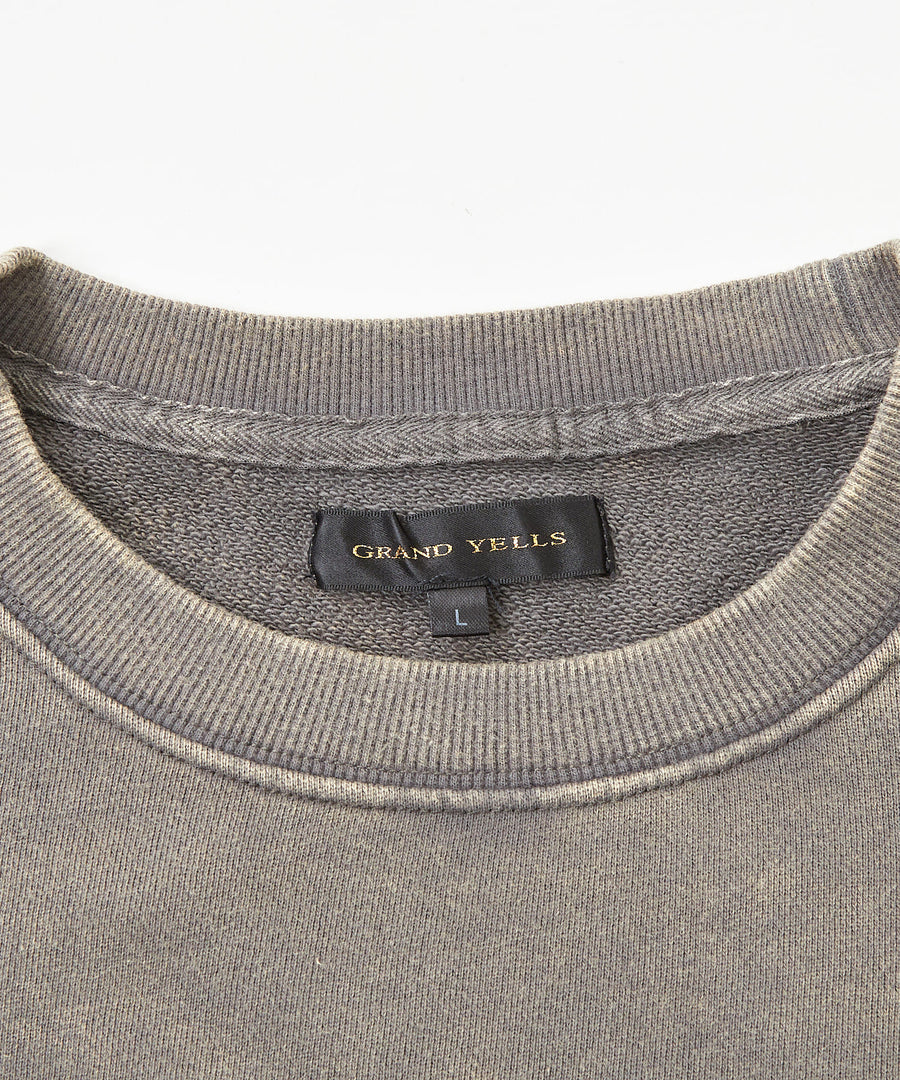 フェード加工モノグラムプリントトレーナー / GRAND YELLS (グランドエール) 304321