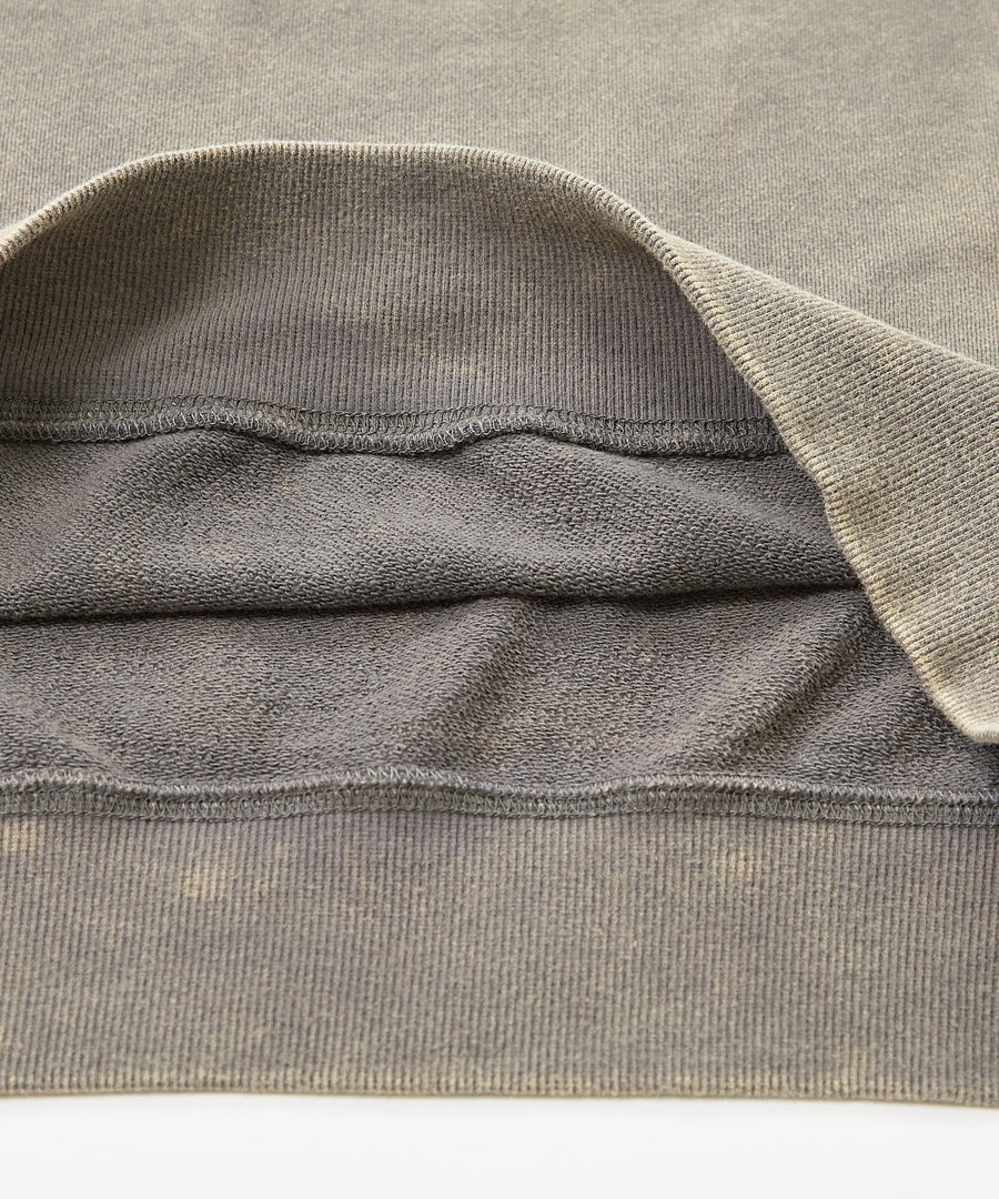 Silent Fade Sweat — Studded Crew / GRAND YELLS / 304320