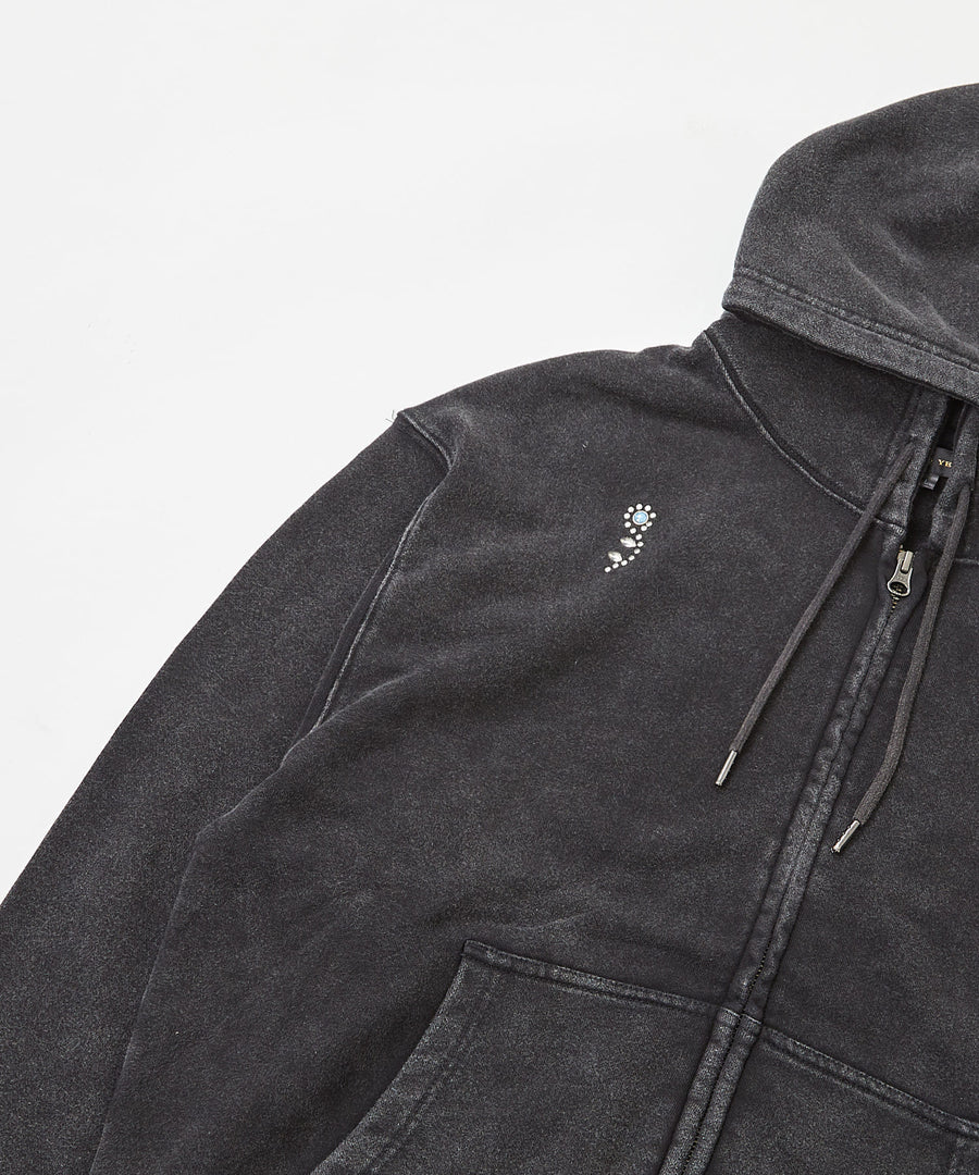 フェード加工ランダムスタッズZIPパーカー / GRAND YELLS (グランドエール) 304325