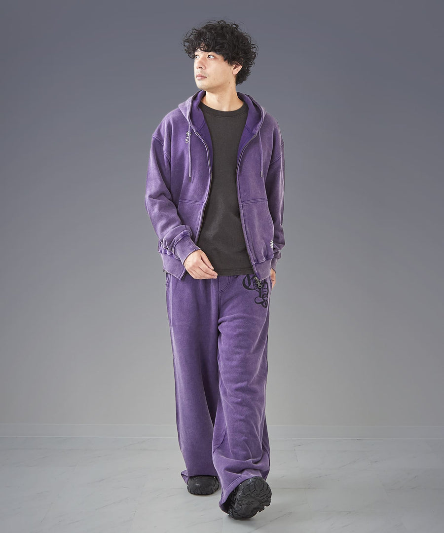 Silent Fade Sweat Pants — Monogram Wide / GRAND YELLS / 304328