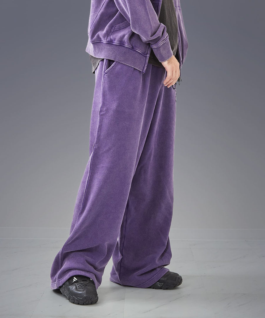 Silent Fade Sweat Pants — Monogram Wide / GRAND YELLS / 304328