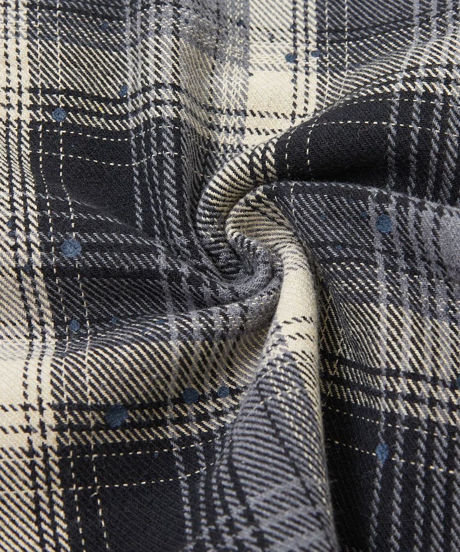 Faded Grunge Shirt — Broken Texture / GRAND YELLS / 402203-B