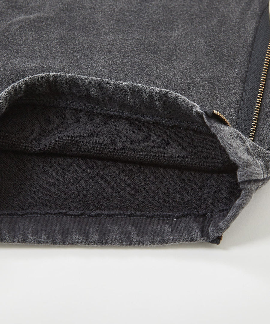 Silent Fade Sweat Pants — Studded Wide Parachute / GRAND YELLS / 304326