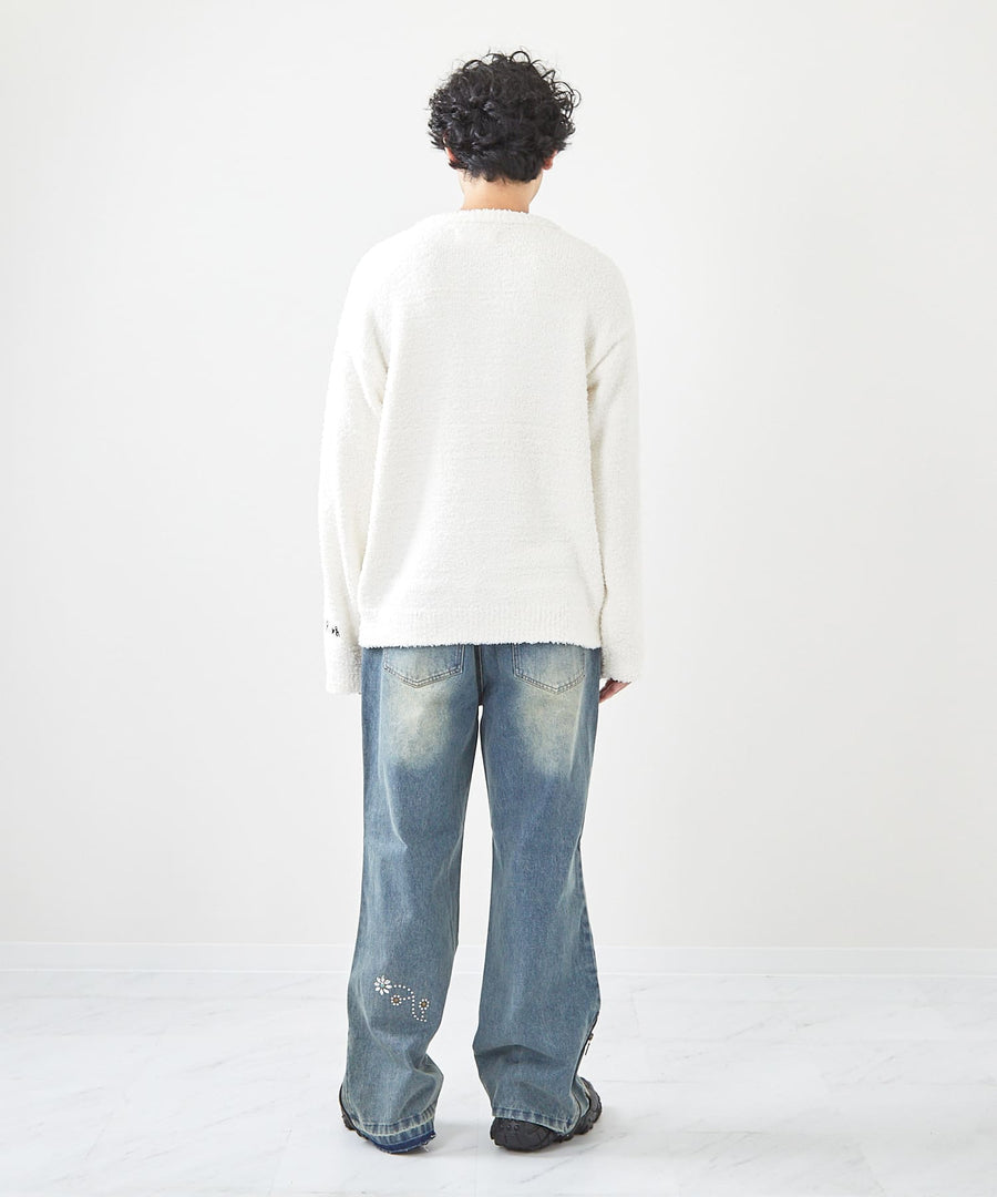 モールロゴクルーニット / Hollywood Rich. & (ハリウッドリッチ) 304602