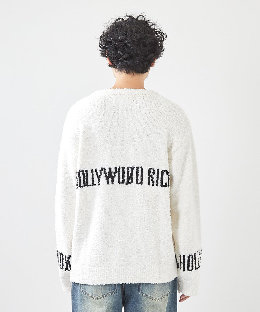 モールパンキッシュベアクルーニット / Hollywood Rich. & (ハリウッドリッチ) 304601