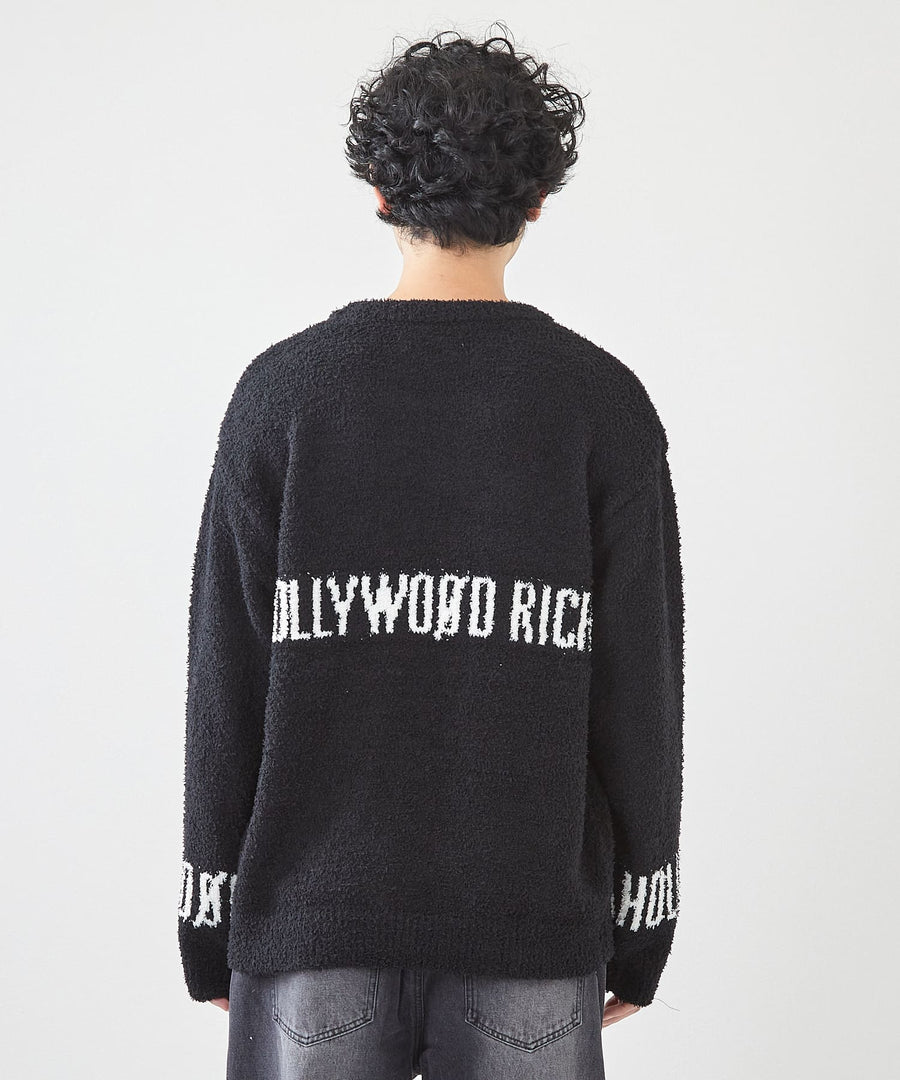 モールパンキッシュベアクルーニット / Hollywood Rich. & (ハリウッドリッチ) 304601