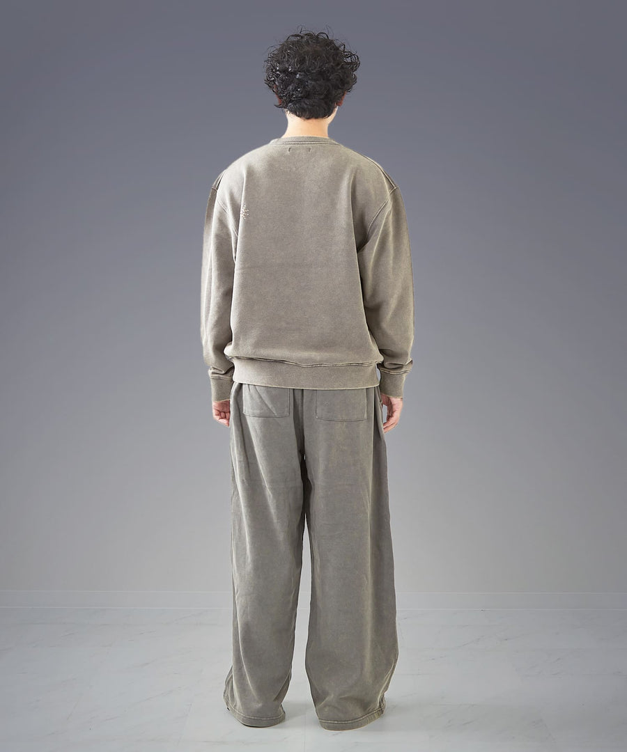 Silent Fade Sweat Pants — Monogram Wide / GRAND YELLS / 304328