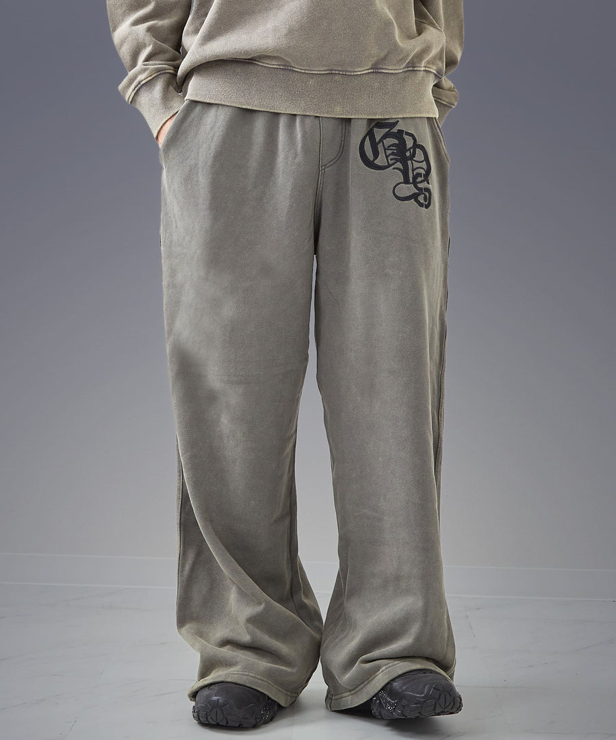 Silent Fade Sweat Pants — Monogram Wide / GRAND YELLS / 304328