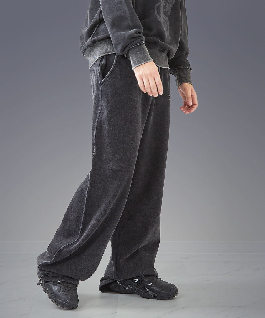 Silent Fade Sweat Pants — Studded Wide / GRAND YELLS / 304327
