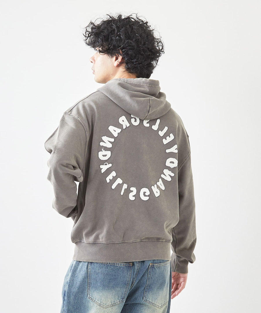 フェード加工アップリケZIPパーカー / GRAND YELLS (グランドエール) 304324