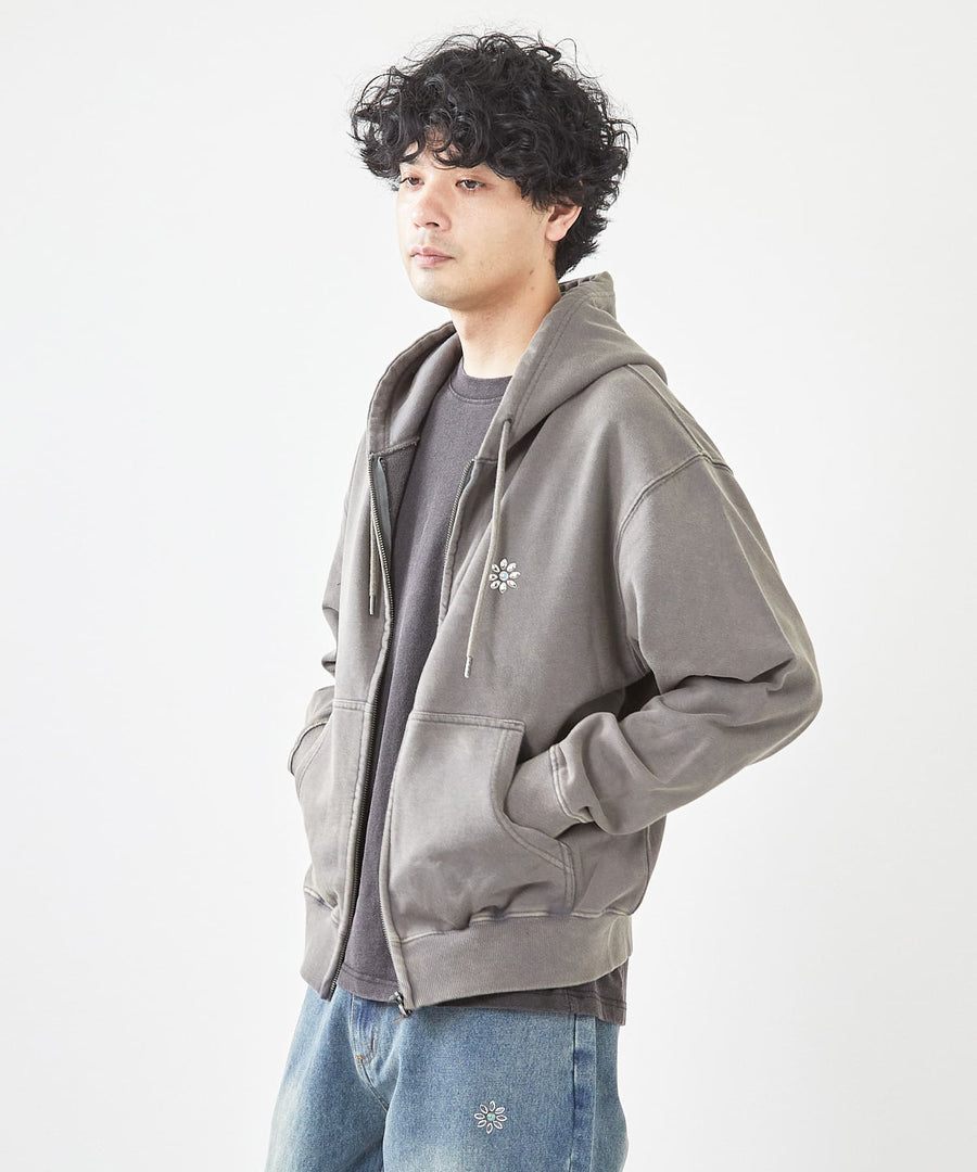 フェード加工アップリケZIPパーカー / GRAND YELLS (グランドエール) 304324