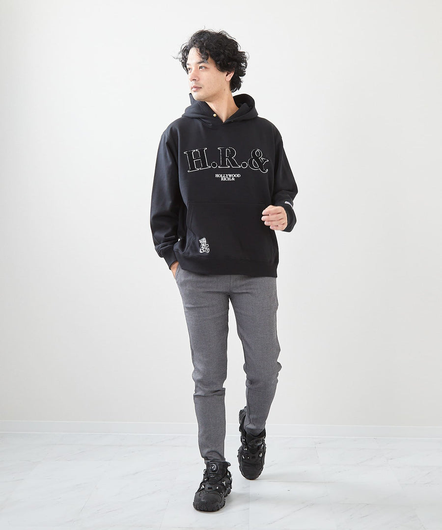 さがら刺繍ロゴP/Oパーカー / Hollywood Rich. & (ハリウッドリッチ) 304301