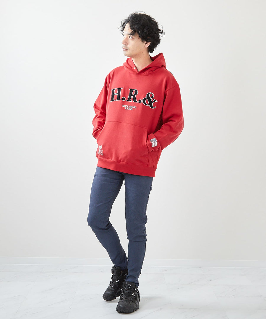 さがら刺繍ロゴP/Oパーカー / Hollywood Rich. & (ハリウッドリッチ) 304301