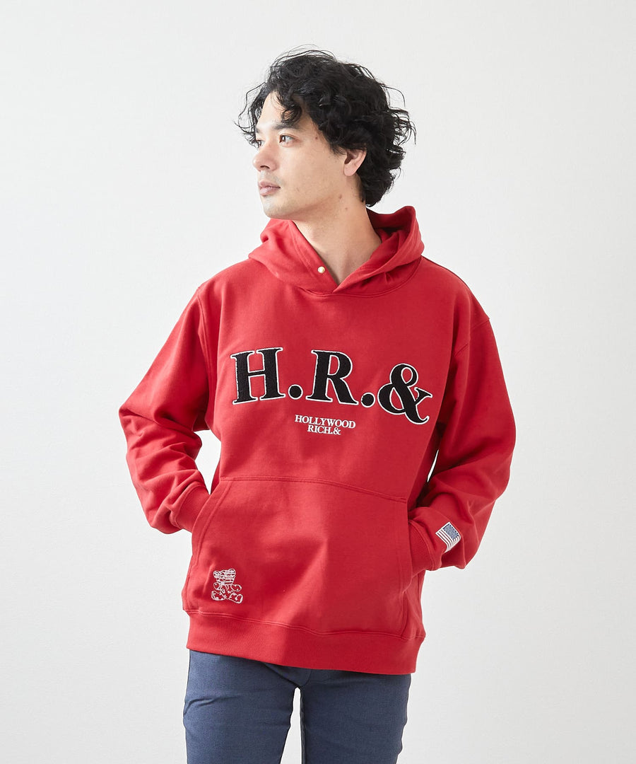 さがら刺繍ロゴP/Oパーカー / Hollywood Rich. & (ハリウッドリッチ) 304301