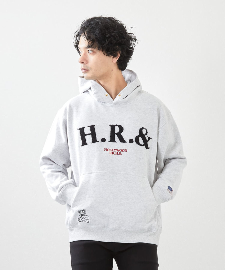さがら刺繍ロゴP/Oパーカー / Hollywood Rich. & (ハリウッドリッチ) 304301