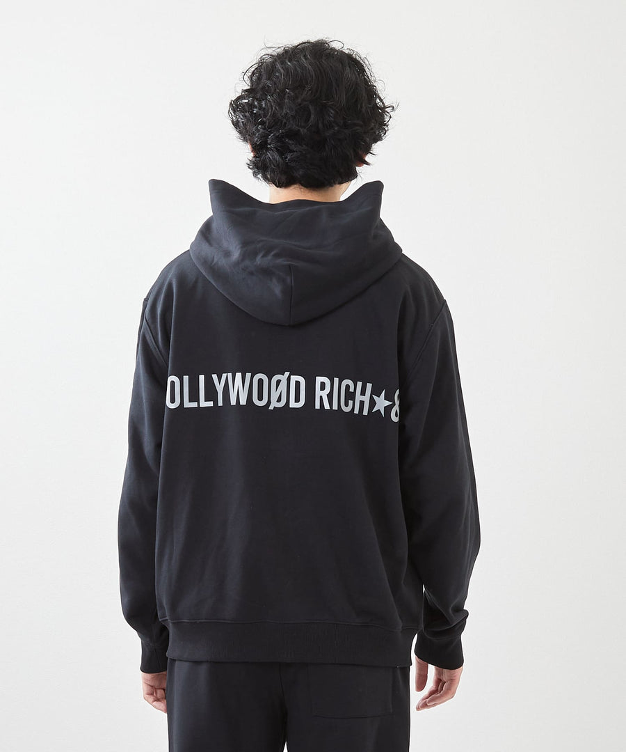 リフレクタープリントZIPパーカー / Hollywood Rich. & (ハリウッドリッチ) 304302