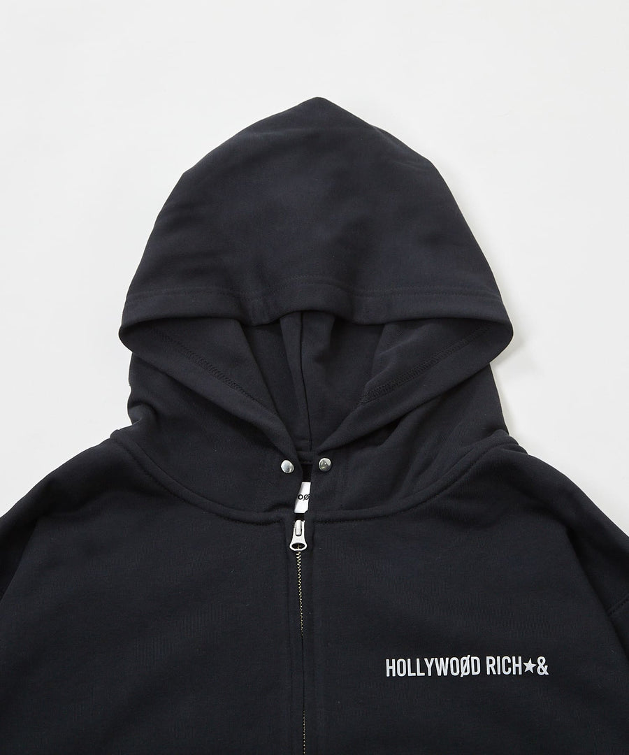 リフレクタープリントZIPパーカー / Hollywood Rich. & (ハリウッドリッチ) 304302