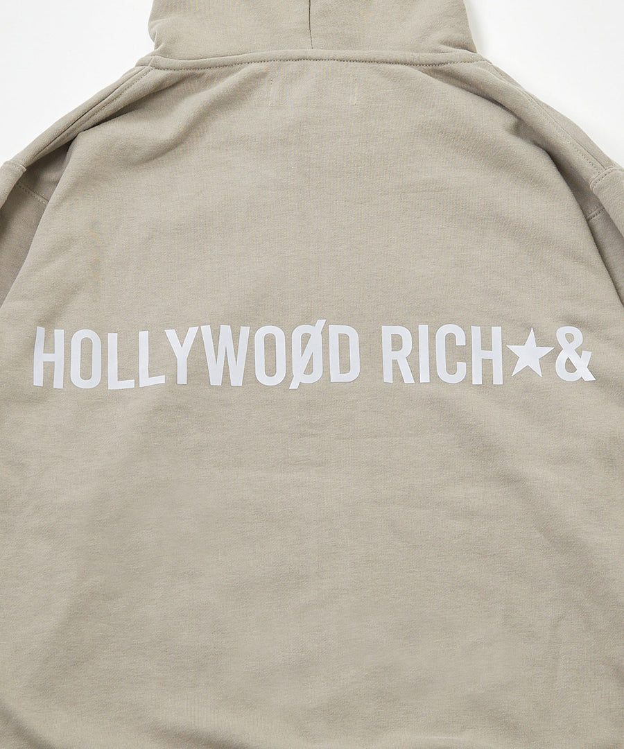 リフレクタープリントZIPパーカー / Hollywood Rich. & (ハリウッドリッチ) 304302