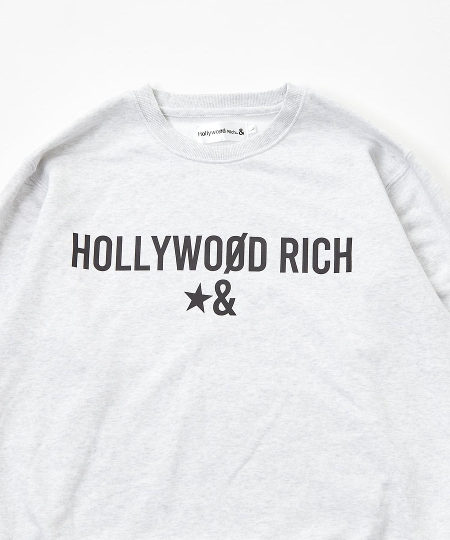 両袖パンキッシュベアプリントトレーナー / Hollywood Rich. & (ハリウッドリッチ) 304306