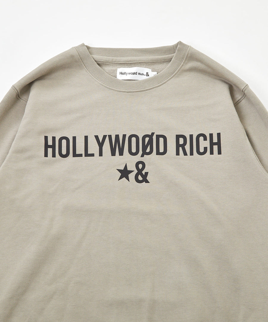 両袖パンキッシュベアプリントトレーナー / Hollywood Rich. & (ハリウッドリッチ) 304306