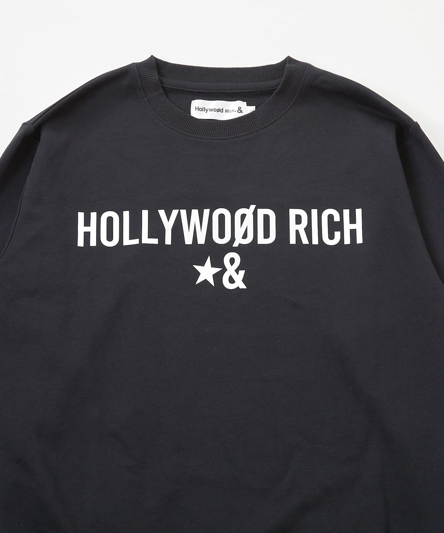 両袖パンキッシュベアプリントトレーナー / Hollywood Rich. & (ハリウッドリッチ) 304306
