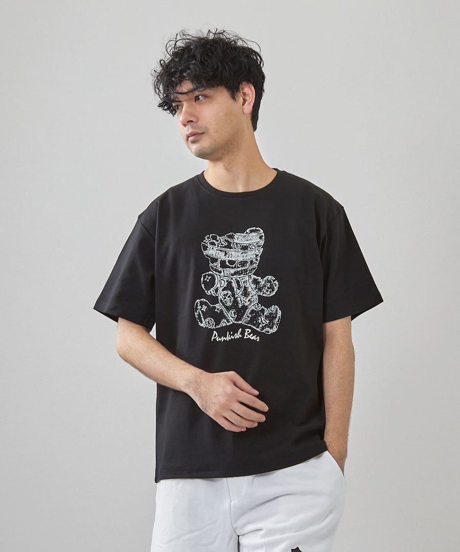 パンキッシュベアスケッチ半袖Tシャツ / 206311 – 【公式】Hollywood 