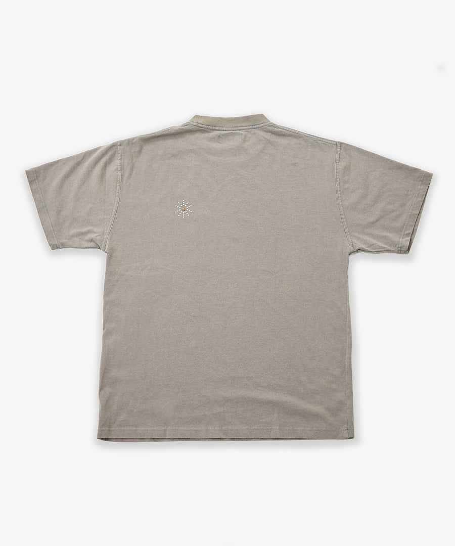 【GRAND YELLS】(グランドエール) 203339 フェード加工スタッズ半袖Tシャツ