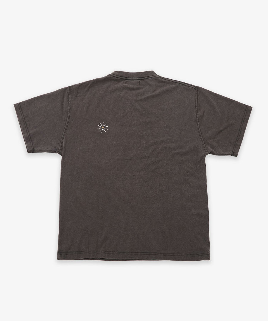 【GRAND YELLS】(グランドエール) 203339 フェード加工スタッズ半袖Tシャツ