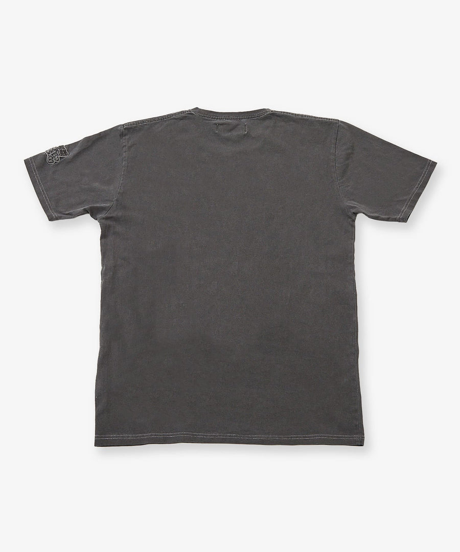 【Hollywood Rich. &】(ハリウッドリッチ) 203340 ピグメント染めパンクベア半袖Tシャツ