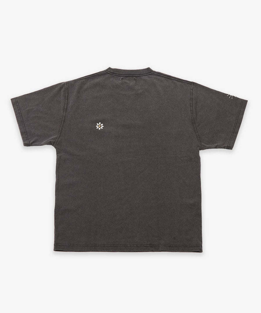 【GRAND YELLS】(グランドエール) 203344 フェード加工スタッズ付き半袖Tシャツ